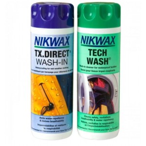Riiete hooldusvahendite komplekt Nikwax Tech wash/TX.Direct, 2x300ml