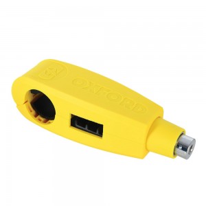 Piduriheebli lukk Oxford Leverlock Yellow