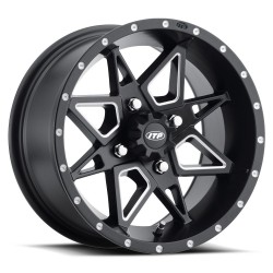 ATV valuvelg Tornado Black 14x7 4/110 5+2