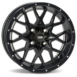 ATV valuvelg Hurricane Black 14x7 4/137 5+2