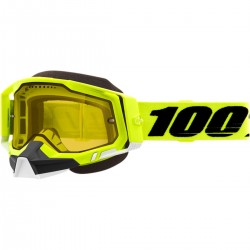 100% Racecraft 2 Snow lumesaani prillid Hi-Vis/Yellow