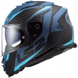 Kiiver LS2 FF800 Storm Racer Blue Carbon