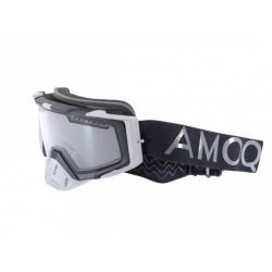 AMOQ Aster lumesaani prillid Black/Silver läbipaistev klaas