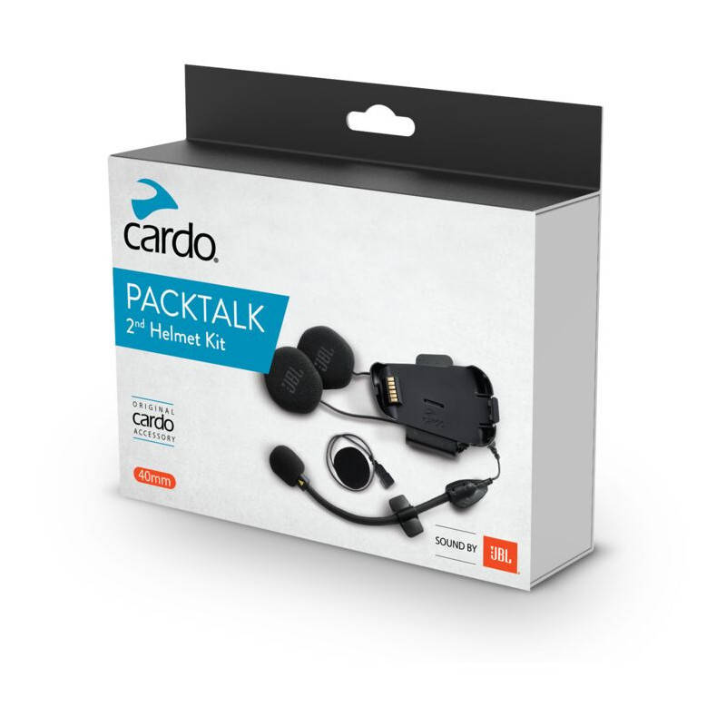 Cardo Packtalk Bold JBL SINGLE + 2nd Helmet Kit