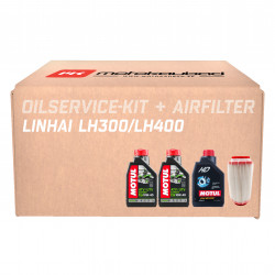 Õlivahetuskomplekt õhufiltriga Linhai LH300/LH400