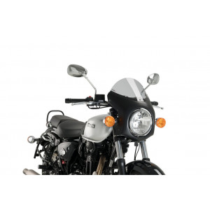 Tulemask tuuleklaasiga Benelli IMPERIALE Puig Retro Semi Fairing BLACK