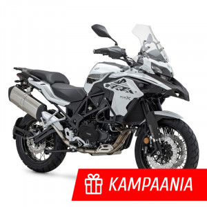 Benelli TRK 502 X EURO 5 KOHVRIKOMPLEKTIGA