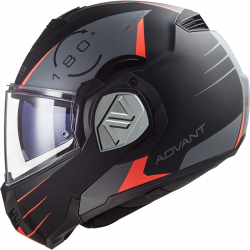 LS2 FF906 Advant Codex Matt Black-Titanium