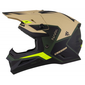 Krossikiiver Cassida Cross Cup 2 Napa Sand-Roheline-Kollane