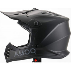 Laste krossikiiver AMOQ Meteor V2 Mattmust