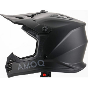 Laste krossikiiver AMOQ Meteor V2 Mattmust