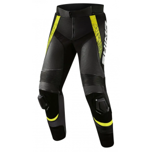 Nahast sõidupüksid Shima STR 2.0 Black-Yellow
