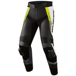 Nahast sõidupüksid Shima STR 2.0 Black-White-Yellow