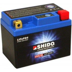 Liitiumaku Shido LTX4L-BS (YTX4L-BS) 12V/20Wh 95A LiFePO4