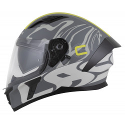 Kiiver Cassida Orbit Multivers Grey Matt-Yellow