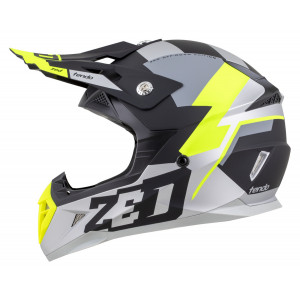 Laste krossikiiver ZED Tendo Hall-Must-Kollane