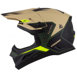 Laste krossikiiver Cassida Napa Junior Sand/Green/Yellow
