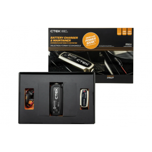 Akulaadija ja akupanga komplekt CTEK MXS 5.0 + CTEK Powerbank