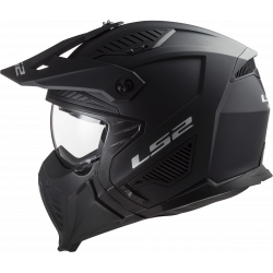 Eemaldatava lõuaga kiiver LS2 OF606 Drifter Matt Black