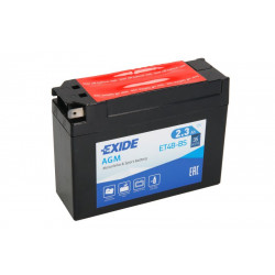 Aku EXIDE ET4B-BS (YT4B-BS) / 12V 2,3Ah 35A L+
