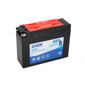 Aku EXIDE ET4B-BS (YT4B-BS) / 12V 2,3Ah 35A L+