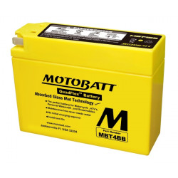 Aku MOTOBATT MBT4BB (YT4B-BS) / 12V 2,3Ah 40A L+