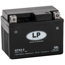 Aku Landport LTX4L-BS (YTX4L-BS) GEL / 12V 3Ah 35A R+