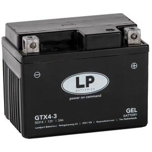 Aku Landport LTX4L-BS (YTX4L-BS) GEL / 12V 3Ah 50A R+