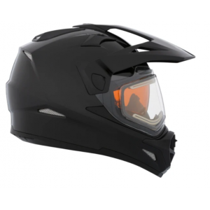 Dual Sport kiiver elektrilise visiiriga CKX Quest RSV must / VIIMASED