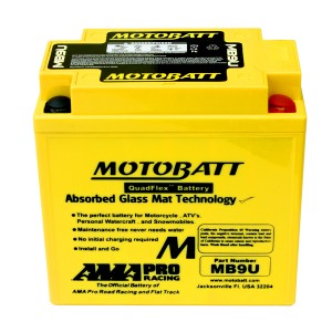 Aku Motobatt MB9U (YB9-B) 12V/11Ah