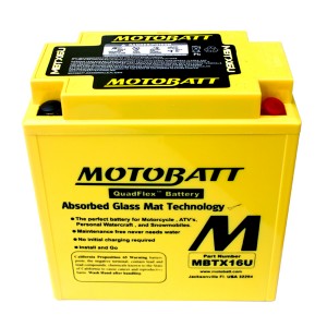 Aku Motobatt MBTX16U (YTX16-BS) 12V/19Ah