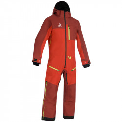 Meeste voodriga talvekombe AMOQ Dynamic Punane/Neoonkollane