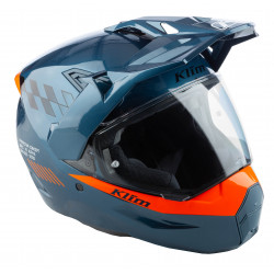 Dual-Sport kiiver KLIM X1 Alpha Electric Blue Lemonade