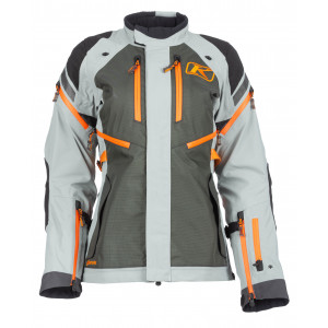 Naiste motojope KLIM Artemis Asphalt Ember Orange