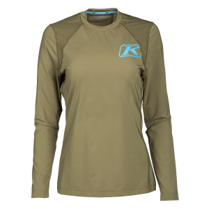 Naiste jahutav termopesu särk KLIM Solstice -1.0 Long Sleeve Burnt Olive