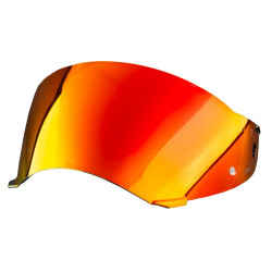 Red Mirror Dark Smoke toonitud visiir KLIM X1 Alpha