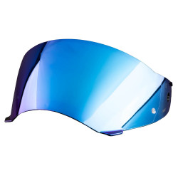 Blue Mirror Dark Smoke toonitud visiir KLIM X1 Alpha