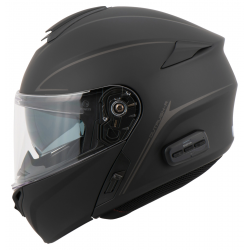 Sideseadmega kiiver CGM Sena Outrush R Matt Black