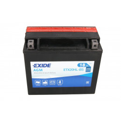 Aku Exide ETX20HL-BS (YTX20HL-BS) 12V/18Ah AGM