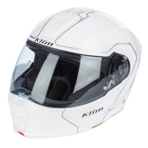 Avatav kiiver KLIM GT1 Expedition Gloss White