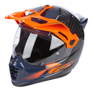 Dual-Sport kiiver KLIM Krios Pro Striking Orange Petrol