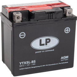 Aku Landport LTX5L-BS (YTX5L-BS) 12V/4Ah 80A AGM