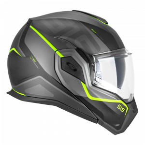 Avatav kiiver CGM 515 Verso Race Nero Giallo