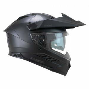 Dual-Sport kiiver CGM 366 Dual Mono Nero Opaco