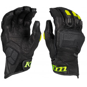 Meeste motokindad KLIM Badlands Aero Pro Short Glove Black Hi-Vis
