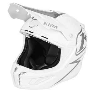 Lumesaani kiiver KLIM T1 Freeride Solid Matte White