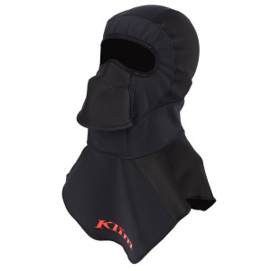 KLIM Arctic Balaclava Black Fiery Red