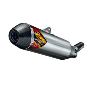 FMF HONDA CRF450R 13-16 DUAL S S ALUM. FCTRY 4.1 RCT SLIP-ON MUFFLERS W R.CARBON