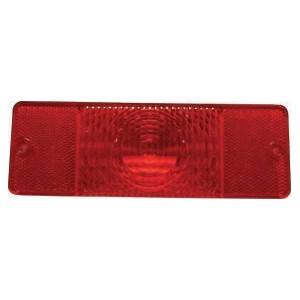 Tail light lens