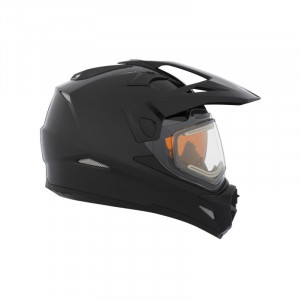 Talvine Dual Sport kiiver elektrilise visiiriga CKX Quest RSV must